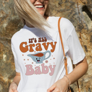 Retro Es ist alles Soße Baby Vintage Herbst Thanks T-Shirt