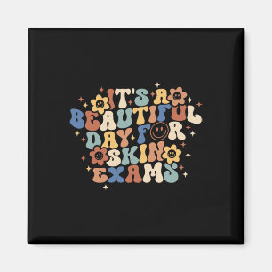 Retro Es ist ein wunderschöner Tag für die Hautunt Magnet