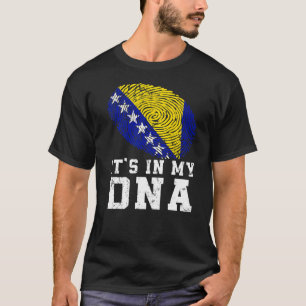Retro Es ist in meiner DNA Bosnien und Herzegowina T-Shirt