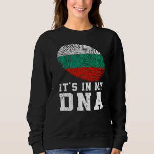Retro es ist in meiner DNA Bulgarien Flag Patrioti Sweatshirt
