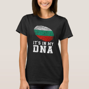 Retro es ist in meiner DNA Bulgarien Flag Patrioti T-Shirt