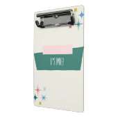 Retro Es sind Zwillinge Mini Klemmbrett (Gewinkelt2)