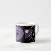 Retro-Espresso Espressotasse (Vorderseite Rechts)