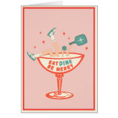 Retro essen, trinken und Meren Pickleball Weihnach (Vorne)