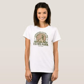 Retro Estes Park Wandern T-Shirt (Vorne ganz)