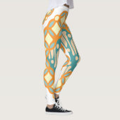 Retro Ethnic Classic Java Vintag Leggings (Rechts)