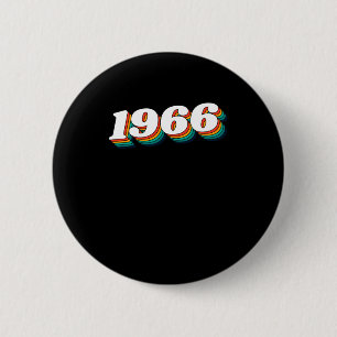 Retro-Etikett 1966 Button