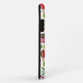 Retro Eulenmuster des rosa Blattbaums Case-Mate iPhone Hülle (Hinten/Rechts)