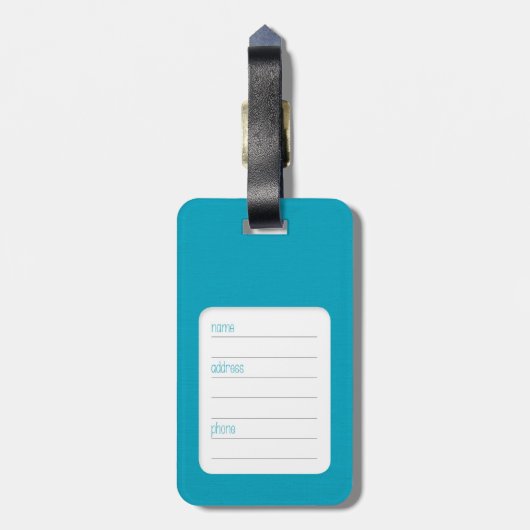 Retro Eulenmustergepäck-Reiseumbauten Gepäckanhänger (Rückseite vertikal)