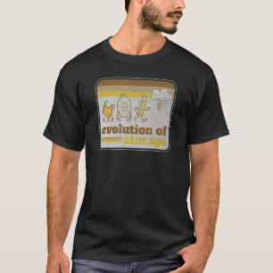 Retro-Evolution der USB-Cl-Diskette T-Shirt