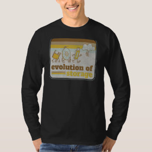 Retro-Evolution der USB-Cl-Diskette T-Shirt