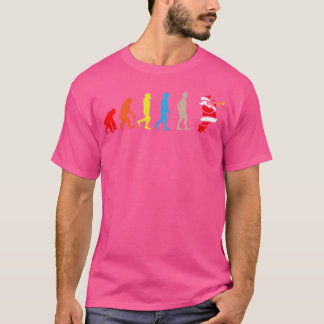 Retro Evolution Trumpeter Santa Trumpet T-Shirt
