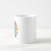 Retro examinierte Krankenschwester Kaffeetasse (Mittel)