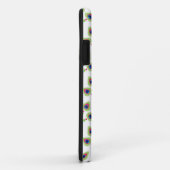 Retro exotischer Pfau Indiens Case-Mate iPhone Hülle (Hinten/Rechts)