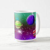 Retro Extraterrestrial in der Disco Lounge aus den Kaffeetasse (VorderseiteRechts)