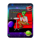 Retro Extraterrestrial in der Disco Lounge aus den Magnet (Vertikal)