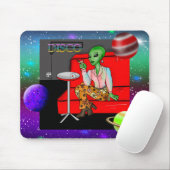 Retro Extraterrestrial in der Disco Lounge aus den Mousepad (Mit Mouse)