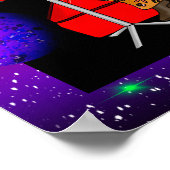 Retro Extraterrestrial in der Disco Lounge aus den Poster (Ecke)