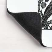 Retro F Caw F Crow Funny Saying Meme Design Mousepad (Ecke)