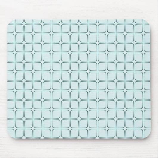 Retro Fab Mousepad, Aquamarin Mousepad (Vorne)