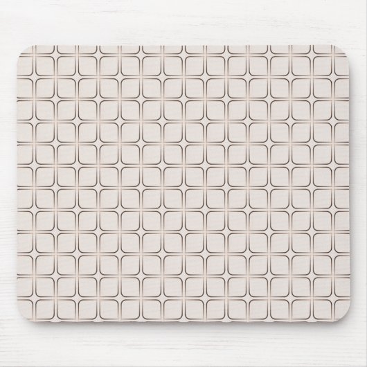 Retro Fab Mousepad, Beige Mousepad (Vorne)