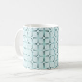 Retro-Fab-Tasse, Aquamarin Kaffeetasse (Vorderseite Links)