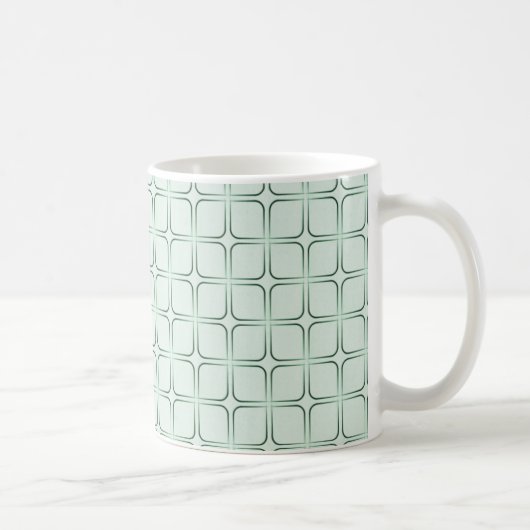 Retro-Fab-Tasse, grün Kaffeetasse (Rechts)