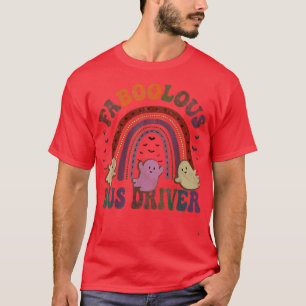 Retro Faboolous BUS DRIVER Costume This Is My Scar T-Shirt