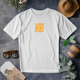 Retro-Fahrrad Mädchen Ironie orange Tri-Blend Shirt