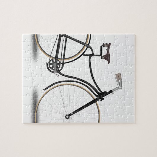 Retro-Fahrrad Puzzle (Horizontal)