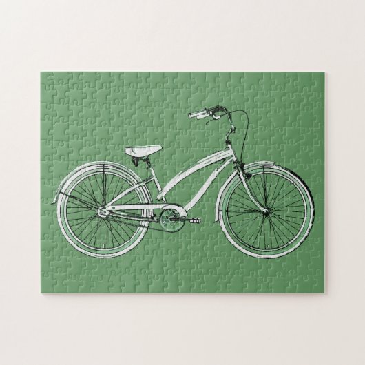 Retro-Fahrrad Puzzle (Horizontal)