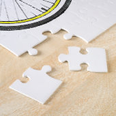 Retro Fahrrad Puzzle (Seite)