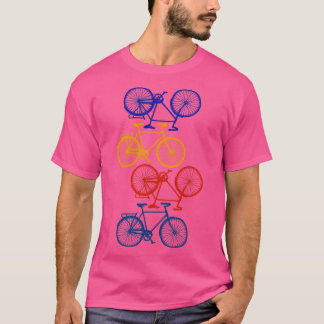 Retro-Fahrrad T-Shirt