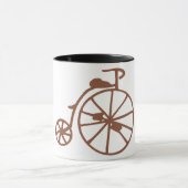 Retro Fahrrad Tasse (Zentrum)