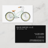 Retro-Fahrrad-Visitenkarte Visitenkarte (Vorne/Hinten)
