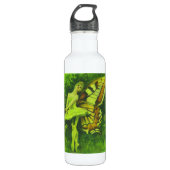 Retro Fairy Dancer Wasserflasche Edelstahlflasche (Vorderseite)