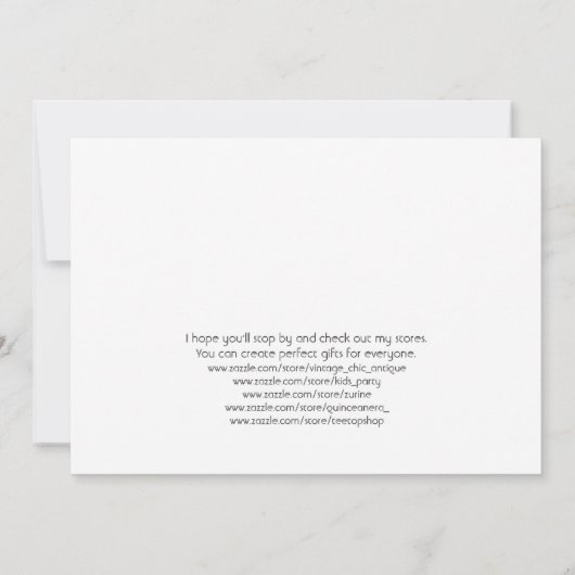 Retro Fairy Tale Halloween 🎃 Papierpuppen Danke (Rückseite)