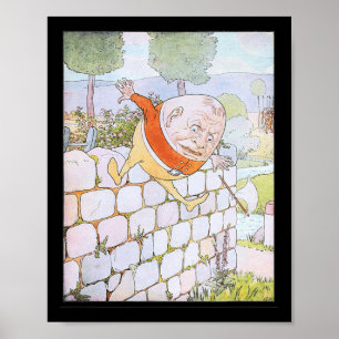 Retro Fairy The Great Fall Humpty Dumpty 1 Poster