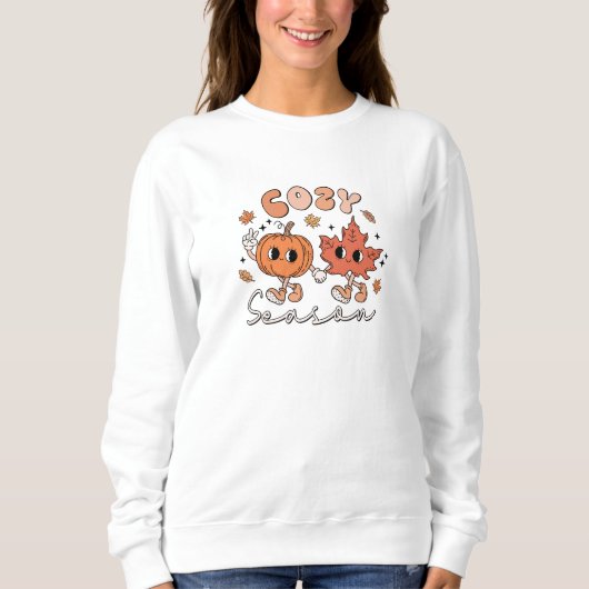 Retro Fall Cosy Saison Sweatshirt (Vorderseite)