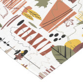 Retro Fall Gehen-Gehen Großer Tischläufer (Ecke)