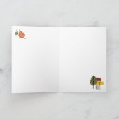 Retro Fall Gehen-Gehen Karte (Innenseite)