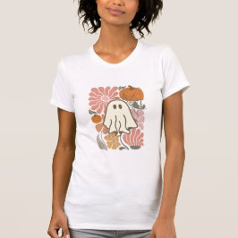 Retro Fall Ghost-T - Shirt