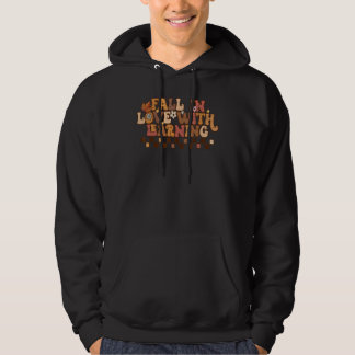 Retro Fall In Love With Learning Happy Thanksgivin Hoodie