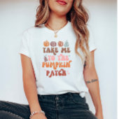 Retro Fall Lover Quote Pumppatch Patch T-Shirt