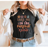 Retro Fall Lover Quote Pumppatch Patch T-Shirt