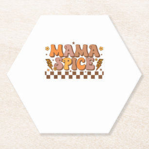 Retro Fall Pumpkin Herbst Erntedank Family Mama Untersetzer