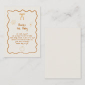 Retro Fall Sketch-Bücher für die Babyumschließkart Begleitkarte (Vorne/Hinten)