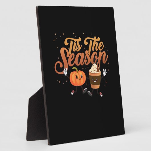 Retro Fall Tis The Season Fotoplatte (Seite)