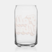 Retro Fall Vibes Dosenglas (Rückseite)