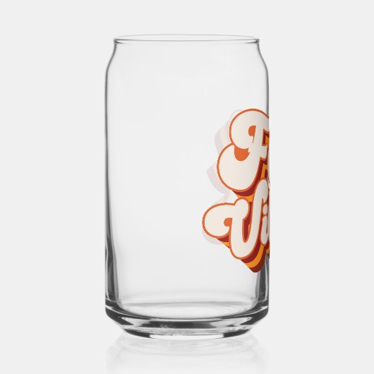 Retro Fall Vibes Dosenglas (Rechts)